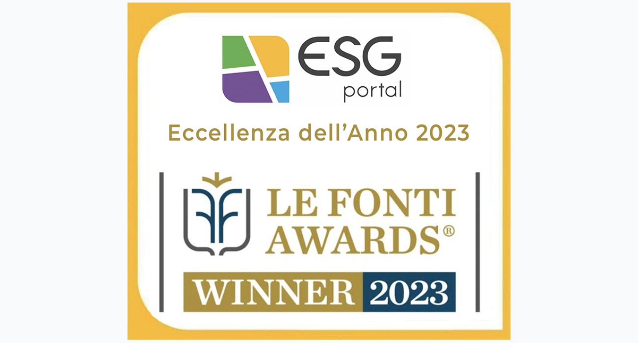 ESG Portal premiata a Milano quale eccellenza dell’anno